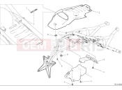 DUCATI 2025 Desert X Rear mudguard