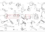 DUCATI 2025 Desert X Rally Workshop service tools - engine
