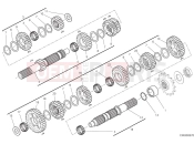 DUCATI 2025 Desert X Rally Gear box