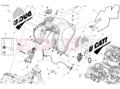 DUCATI 2025 Desert X Rally Fuel tank