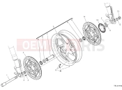 DUCATI 2025 Diavel for Bentley Front wheel