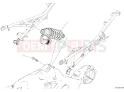 DUCATI 2025 Diavel for Bentley Rear shock absorber