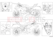 DUCATI Panigale V2 Positioning plates