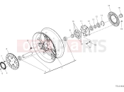 DUCATI 2025 Panigale V2 S Rear wheel