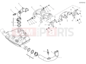 DUCATI 2025 Panigale V2 S Exhaust manifold