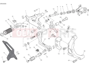 DUCATI 2025 Panigale V2 Superquadro Final Edition Right footrest