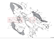 DUCATI 2025 Panigale V4 Rear fairing