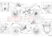 DUCATI 2025 Panigale V4 Positioning plates