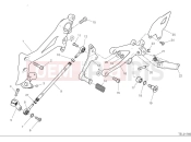 DUCATI 2025 Panigale V4 Left footrest