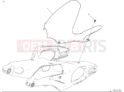 DUCATI 2025 Panigale V4 S Rear mudguard