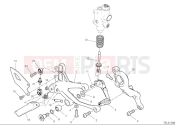 DUCATI 2025 Panigale V4 S Right footrest