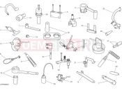 Workshop service tools - engine - Ducati Hypermotard 950 SP 2025