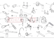 DUCATI 2025 Monster Workshop service tools - engine