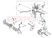 DUCATI 1995 Supersport 600 SS FRONT BRAKE SYSTEM » BRAKING SYSTEM