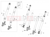 MOTOGUZZI V100 Mandello S E5+ (EU) Front fork Ohlins