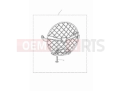 TRIUMPH Scrambler 1200 XC Headlight grille kit