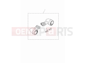 TRIUMPH Scrambler 1200 XC LED indicators, D40, front