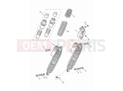 TRIUMPH Scrambler 1200 XC Rear suspension