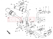 DUCATI 1995 Superbike 748 EXHAUST SYSTEM » EXHAUST SYSTEM