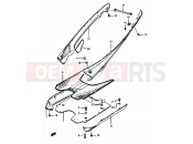 SUZUKI CP50CHF M (1991) 28 - REAR LEG SHIELD