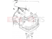 SUZUKI CS125 D (1983) 30 - REAR COMBINATION LAMP