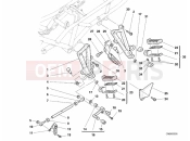 DUCATI 1999 Sporttouring ST2 FOOTRESTS, LEFT
