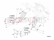 DUCATI 1999 Sporttouring ST2 FOOTRESTS, RIGHT
