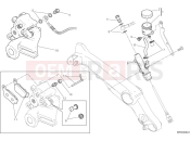Rear brake system - Ducati Scrambler 1100 Sport Pro 2025