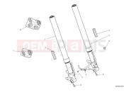 Front fork - Ducati Scrambler 1100 Sport Pro 2025