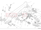 Left footrests - Ducati Scrambler 1100 Sport Pro 2025