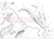 License plate holder - Ducati Scrambler 1100 Sport Pro 2025