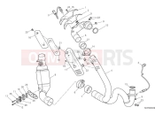 Exhaust pipe assy - Ducati Scrambler 1100 Sport Pro 2025