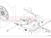 Rear swingarm - Ducati Scrambler 1100 Sport Pro 2025