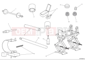 Workshop service tools - frame - Ducati Scrambler 1100 Sport Pro 2025
