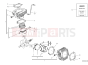 Cylinders & pistons - Ducati Scrambler 1100 Sport Pro 2025