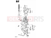5 - CARBURETOR - Suzuki CS50 / CS50D / CS50G D (1983)