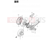 11 - TRANSMISSION (1) - Suzuki CS50 / CS50D / CS50G D (1983)
