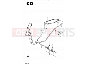 27 - FRAME (CS50GD) - Suzuki CS50 / CS50D / CS50G D (1983)