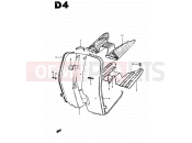 34 - LEG SEALD (CS50D, CS50DD) - Suzuki CS50 / CS50D / CS50G D (1983)