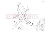 DUCATI 2025 Monster Plus Exhaust silencer