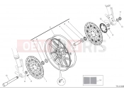 DUCATI 2025 Monster Plus Front wheel