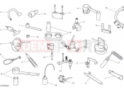 DUCATI 2025 Monster Plus Workshop service tools - engine