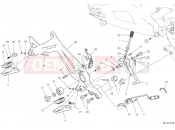 DUCATI 2025 Monster Plus Right footrests