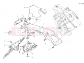 DUCATI 2025 Monster Plus License plate holder