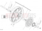 DUCATI 2025 Scrambler Icon Front wheel