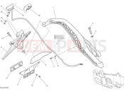 DUCATI 2025 Scrambler Icon License plate holder