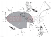 DUCATI 2025 Scrambler Icon Dark Fuel tank