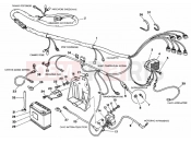 DUCATI 1995 Superbike 888 US BATTERY » WIRING HARNESS