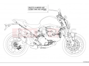DUCATI 2025 Monster SP Positioning plates