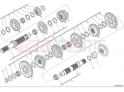 DUCATI Multistrada V2 Gear box